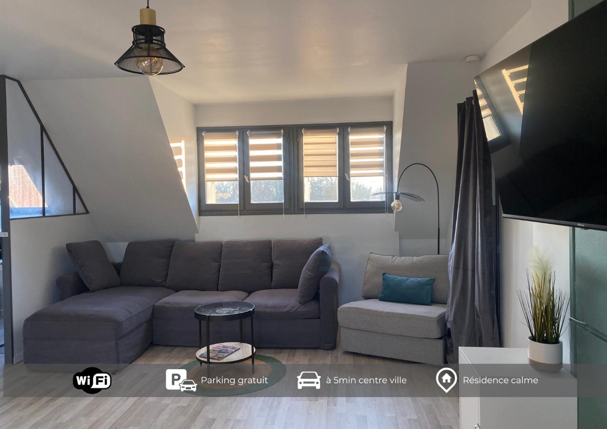 Magnifique Studio De Charme Évreux Esterno foto